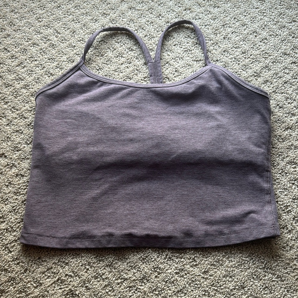 Spacedye Slim Racerback Cropped Tank